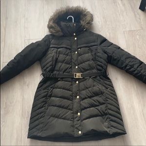 Black Michael Kors Down Jacket xl